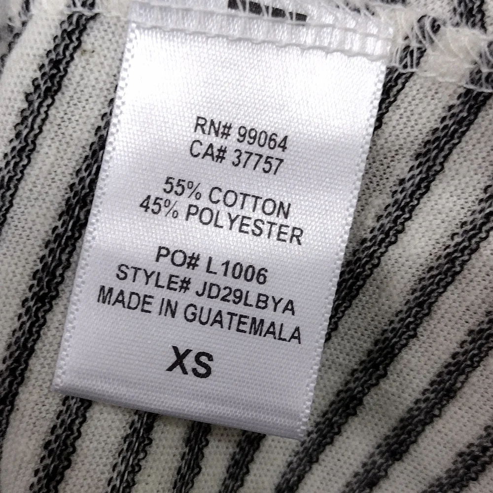 NWT Billabong By and By Cream Striped Swing Dress Women's XS Casual Retro Beach - Picture 11 of 11